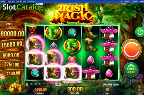 Скрин3. Irish Magic слот