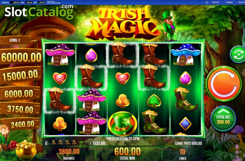 Скрин5. Irish Magic слот