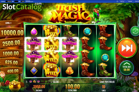 Скрин6. Irish Magic слот