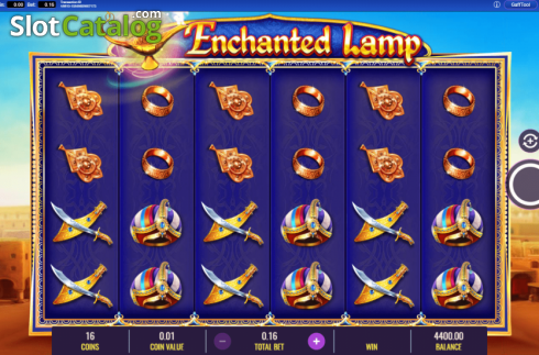 Скрин2. Enchanted Lamp слот
