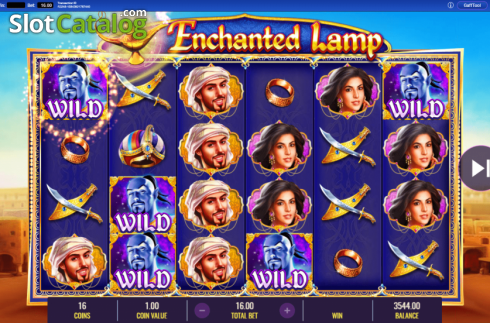 Скрин4. Enchanted Lamp слот