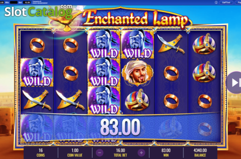 Скрин5. Enchanted Lamp слот