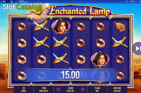 Скрин6. Enchanted Lamp слот
