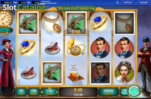 Скрин4. Mystery Express слот
