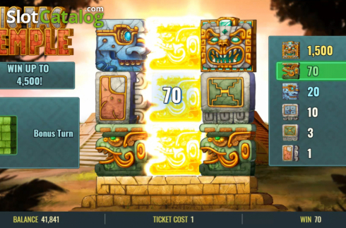 Скрин3. Tic Tac Temple слот