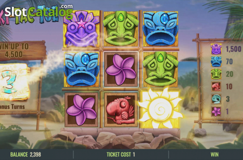 Скрин3. Tiki-Tac-Toe слот