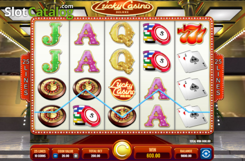 Скрин5. Lucky Casino Deluxe слот