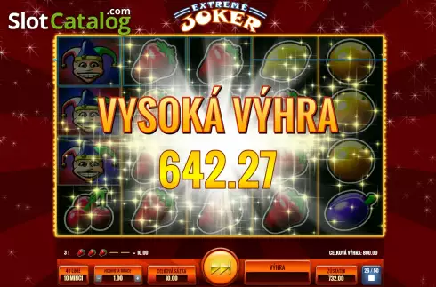 Скрин6. Extreme Joker слот