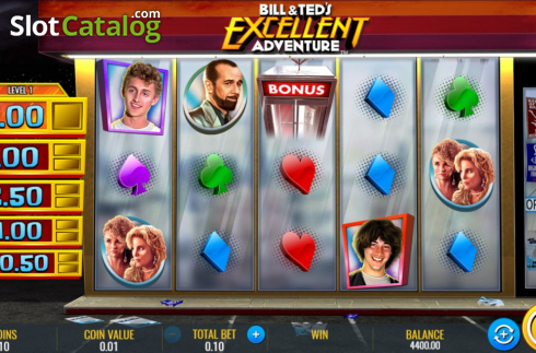 Скрин2. Bill & Teds Excellent Adventure (IGT) слот