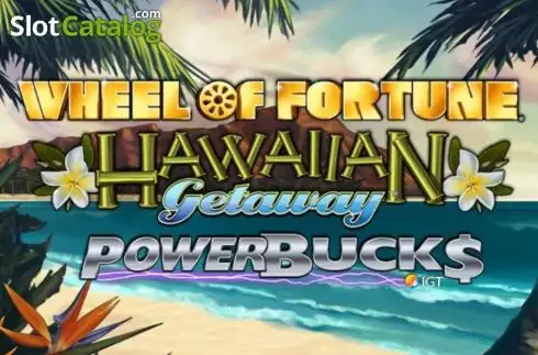 Wheel of Fortune Hawaiian Getaway Powerbucks логотип