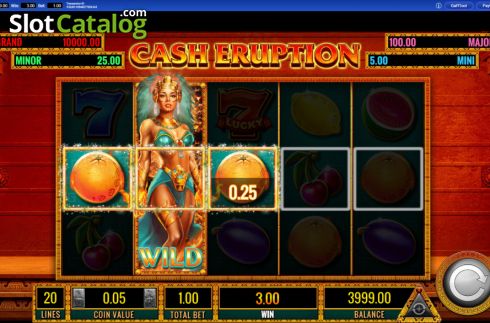 Скрин3. Cash Eruption слот