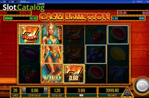 Скрин4. Cash Eruption слот