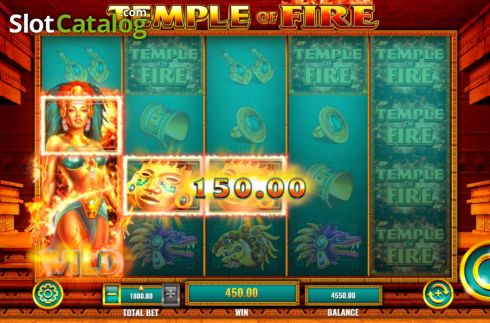 Скрин5. Temple of Fire слот