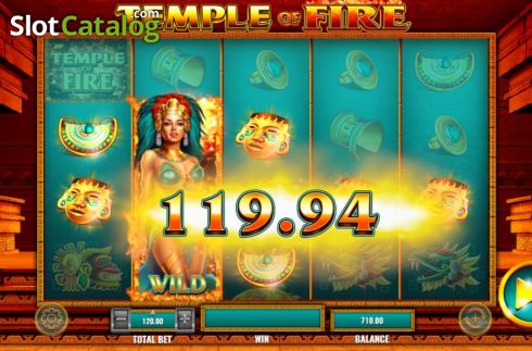 Скрин6. Temple of Fire слот