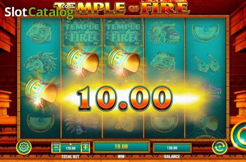 Скрин7. Temple of Fire слот