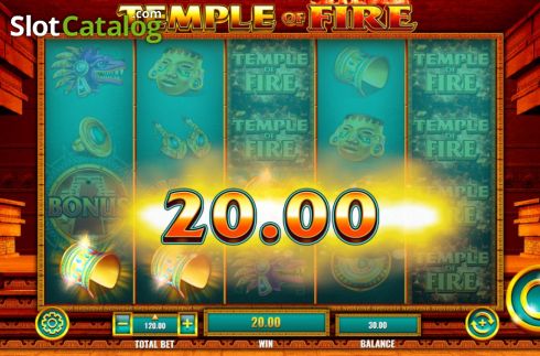 Скрин8. Temple of Fire слот