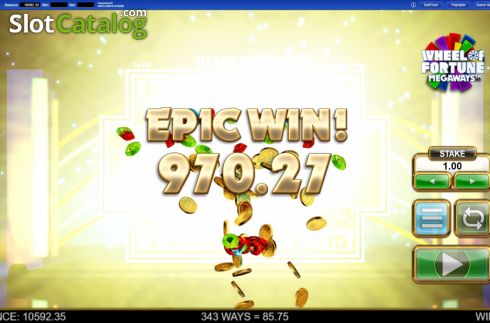 Скрин4. Wheel of Fortune Megaways слот