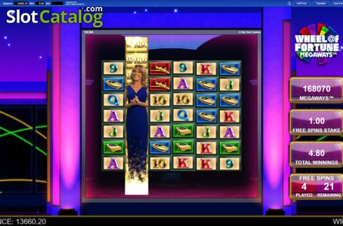 Скрин6. Wheel of Fortune Megaways слот