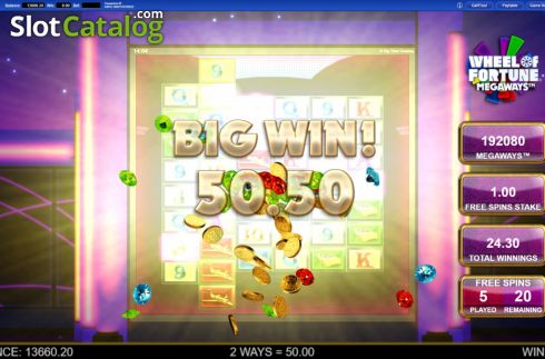 Скрин7. Wheel of Fortune Megaways слот