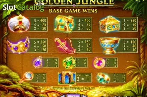Скрин4. Golden Jungle слот