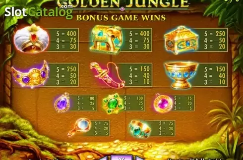 Скрин5. Golden Jungle слот
