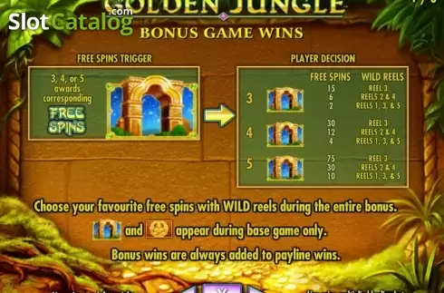 Скрин6. Golden Jungle слот