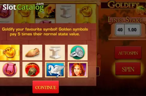 Скрин3. Goldify слот