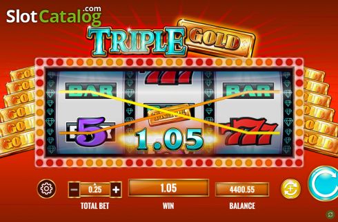 Скрин3. Triple Gold слот