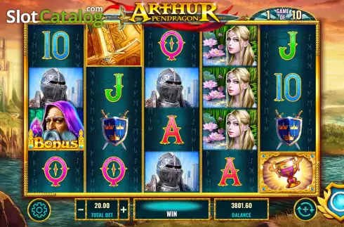 Скрин2. Arthur Pendragon слот