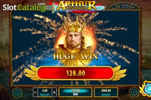 Скрин5. Arthur Pendragon слот