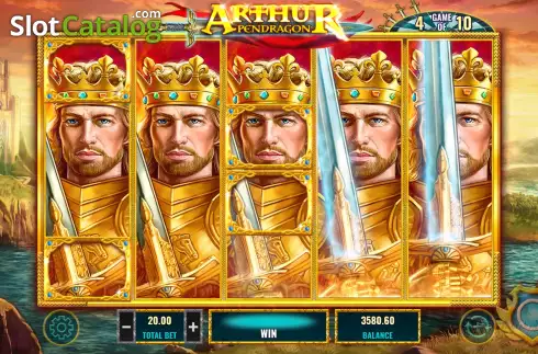 Скрин8. Arthur Pendragon слот