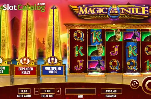 Скрин2. Magic of the Nile слот