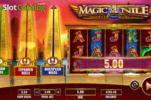 Скрин3. Magic of the Nile слот