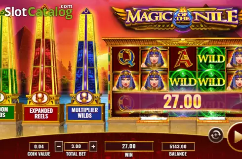 Скрин7. Magic of the Nile слот