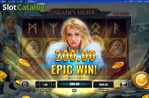 Скрин6. Skadi's Hunt слот