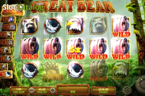 Скрин9. Great Bear слот