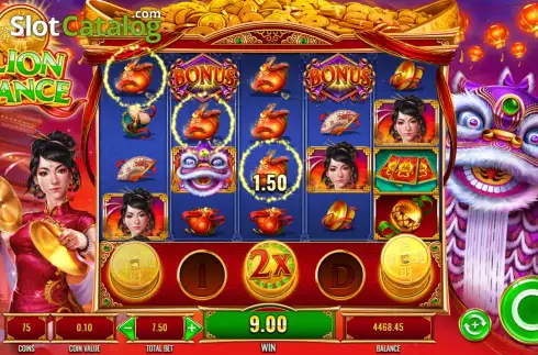 Скрин5. Lion Dance (IGT) слот