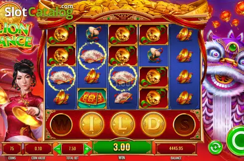 Скрин6. Lion Dance (IGT) слот