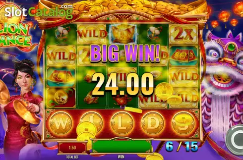 Скрин8. Lion Dance (IGT) слот