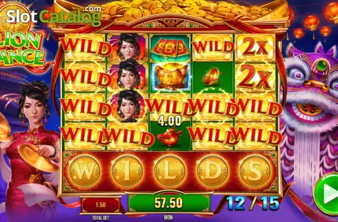 Скрин9. Lion Dance (IGT) слот