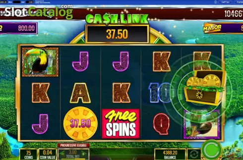 Скрин4. PowerBucks Wheel of Fortune Latin Getaways слот