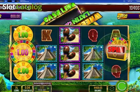 Скрин6. PowerBucks Wheel of Fortune Latin Getaways слот