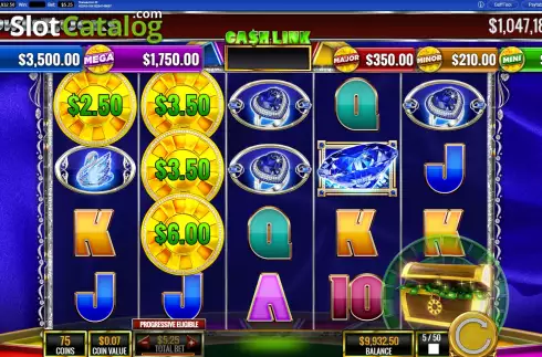 Скрин5. PowerBucks Wheel of Fortune Shimmering Sapphires слот