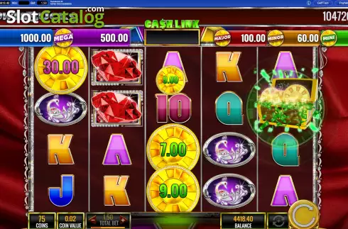 Скрин3. PowerBucks Wheel of Fortune Ruby Riches слот