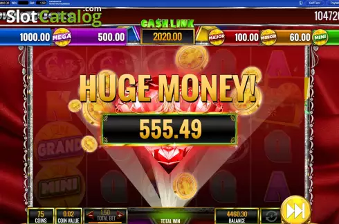 Скрин6. PowerBucks Wheel of Fortune Ruby Riches слот