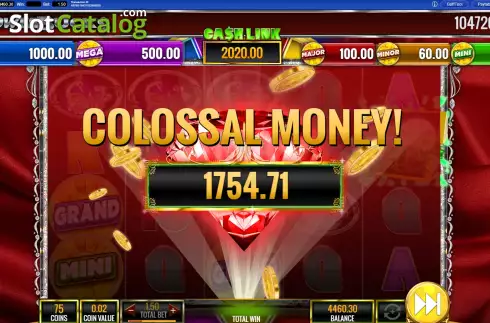 Скрин7. PowerBucks Wheel of Fortune Ruby Riches слот