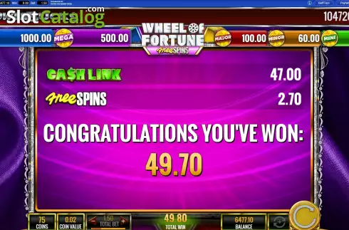 Скрин9. PowerBucks Wheel of Fortune Ruby Riches слот