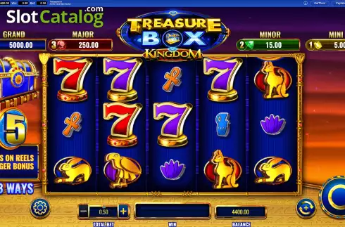 Скрин3. Treasure Box Kingdom слот
