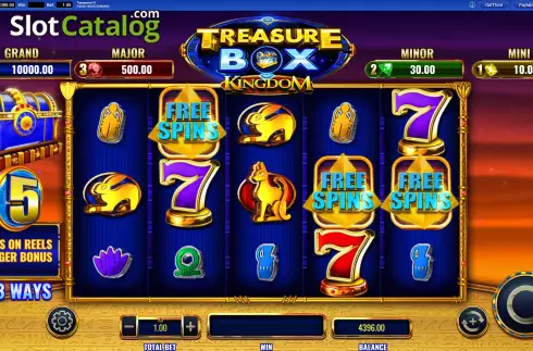 Скрин5. Treasure Box Kingdom слот