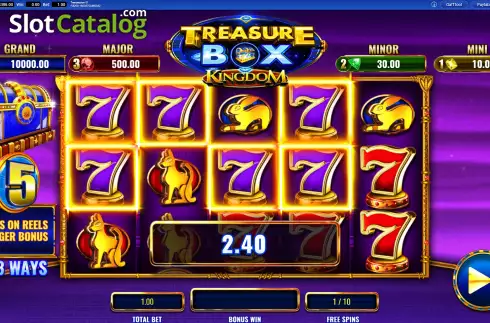 Скрин7. Treasure Box Kingdom слот